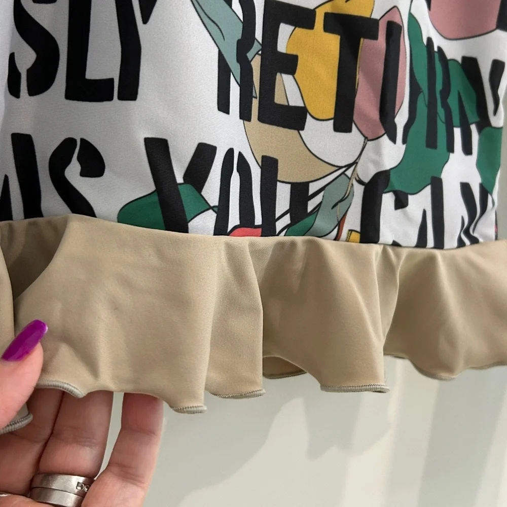 NWT Wolf & Rita Maria Jumper with all Around Frill & UV Protection |Size 10 - Picture 3 of 9